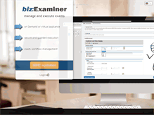 Tablet Screenshot of bizexaminer.com